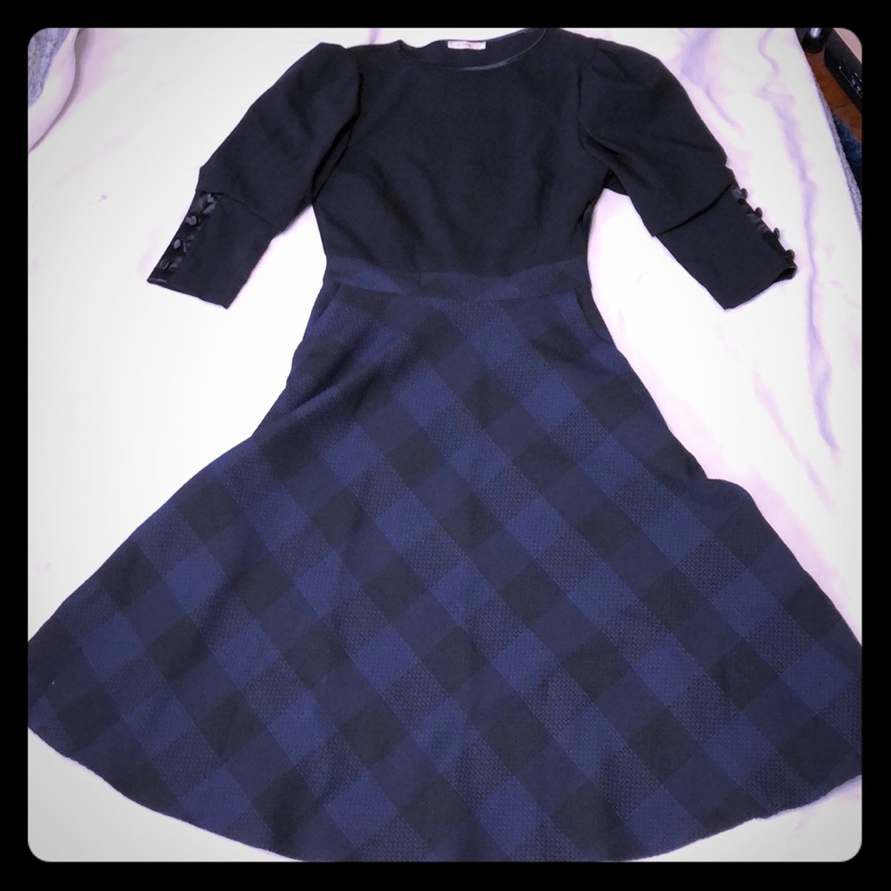 Retro D-she dress with pockets